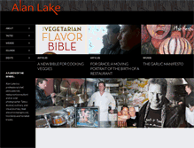 Tablet Screenshot of alanlake.com